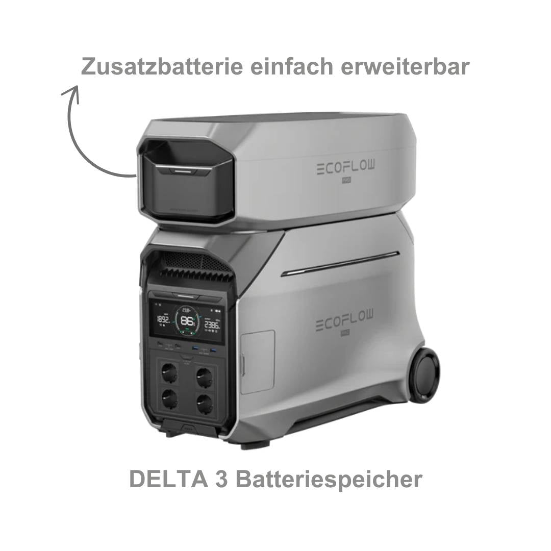 EcoFlow DELTA Pro 3 - Tragbare Powerstation